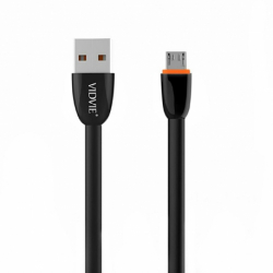 Kabel USB micro 1m czarny VIDVIE CB411 2A
